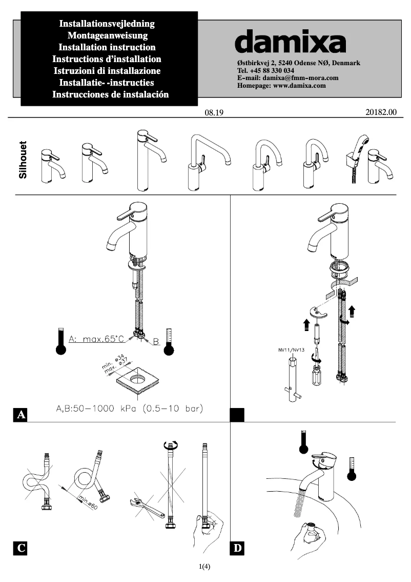 Page n°1 - Manuel utilisateur Damixa 7401377