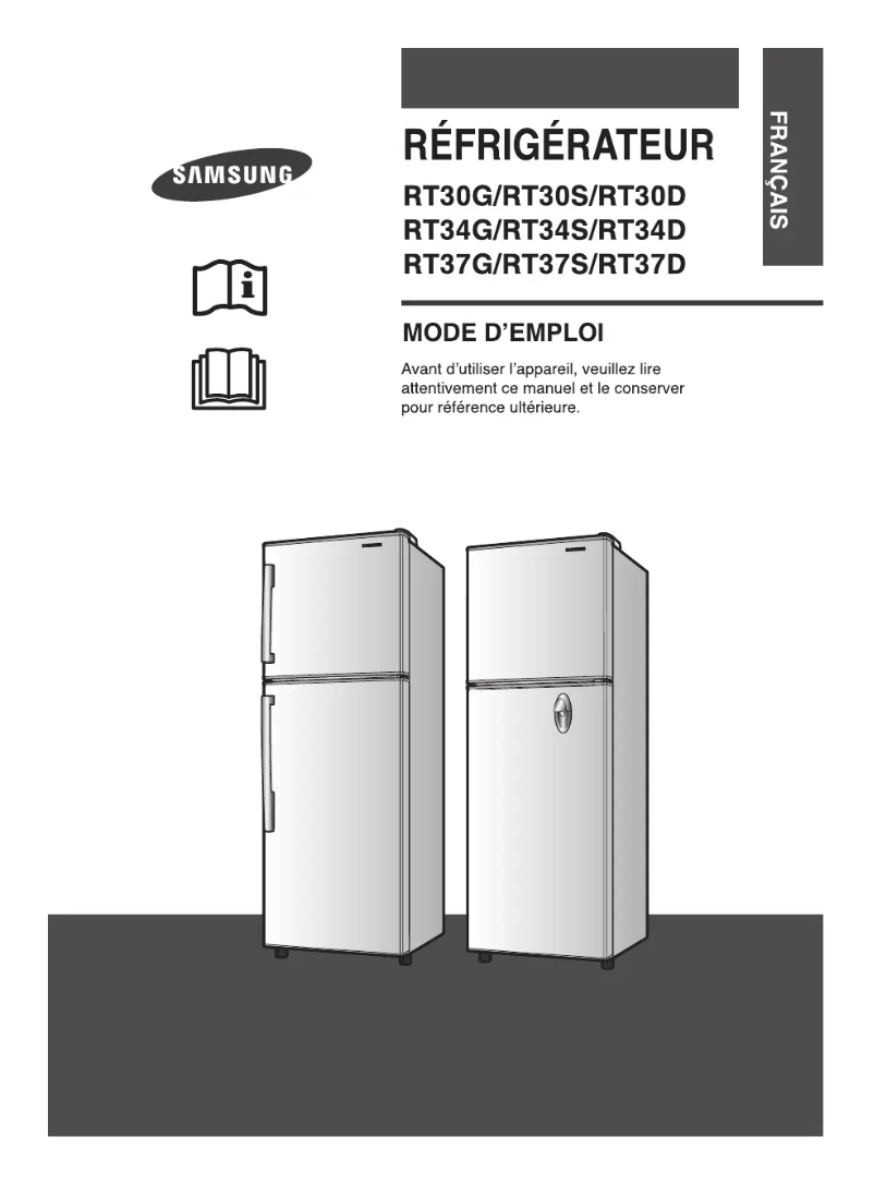 Page n°1 - Manuel utilisateur Samsung RT34GBTS