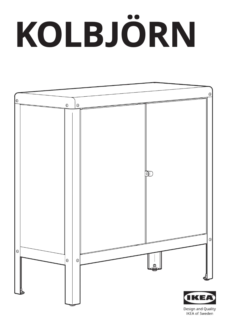 Página 1 del manual Manual de usuario Ikea KOLBJÖRN 905.207.46