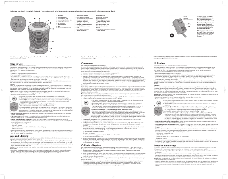 Página 1 del manual Manual de usuario Black & Decker BDHF400