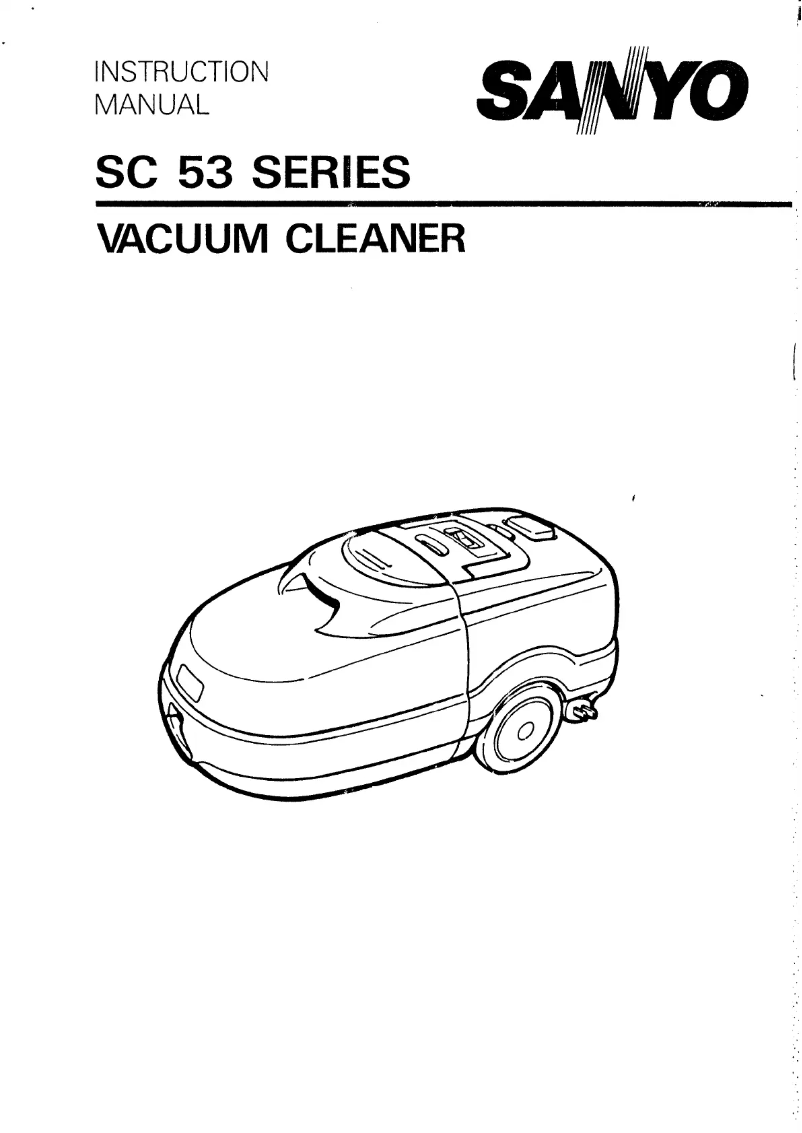 Page n°1 - Manuel utilisateur Sanyo SC-53