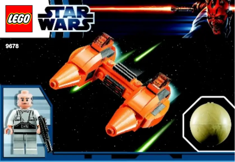 Page n°1 - Manuel utilisateur Lego Twin-pod Cloud Car (TM) & Bespin (TM)