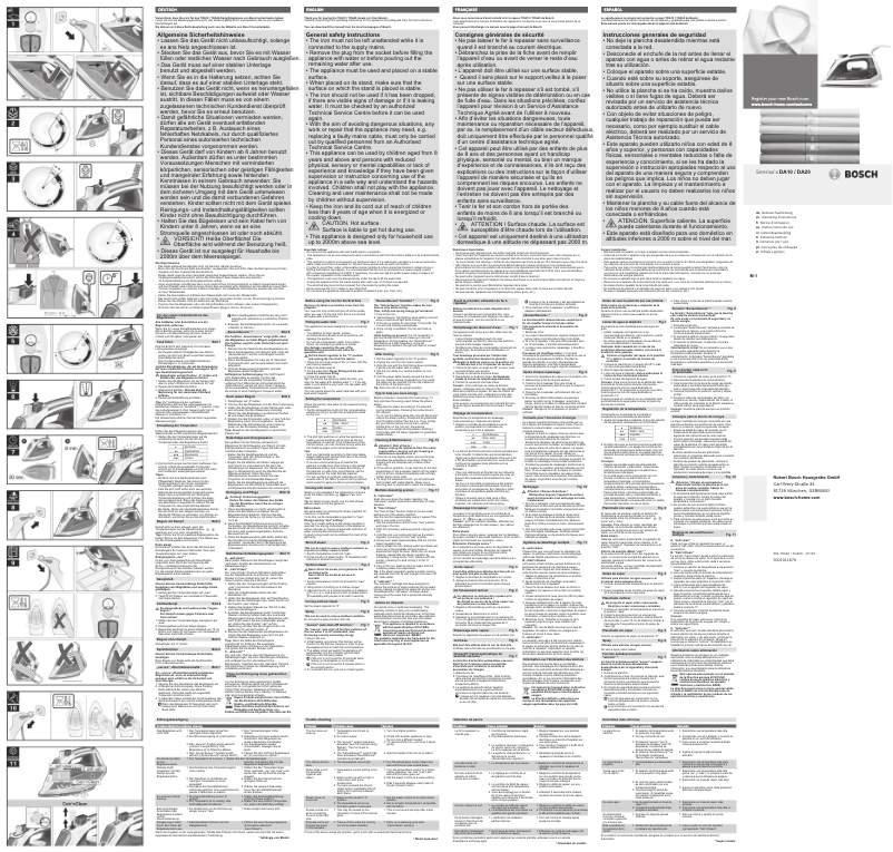 Image de la première page du manuel de l'appareil TDA1024110