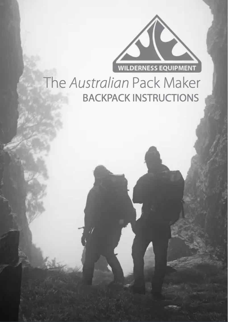 Page 1 de la notice Manuel utilisateur Wilderness Equipment Expedition