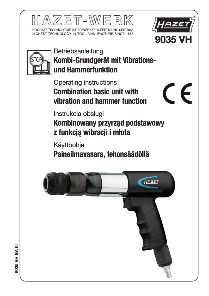 Image de la première page du manuel de l'appareil 9035H/6