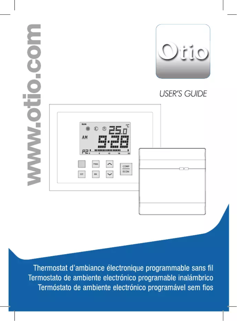 Page n°1 - Manuel utilisateur Otio 840220