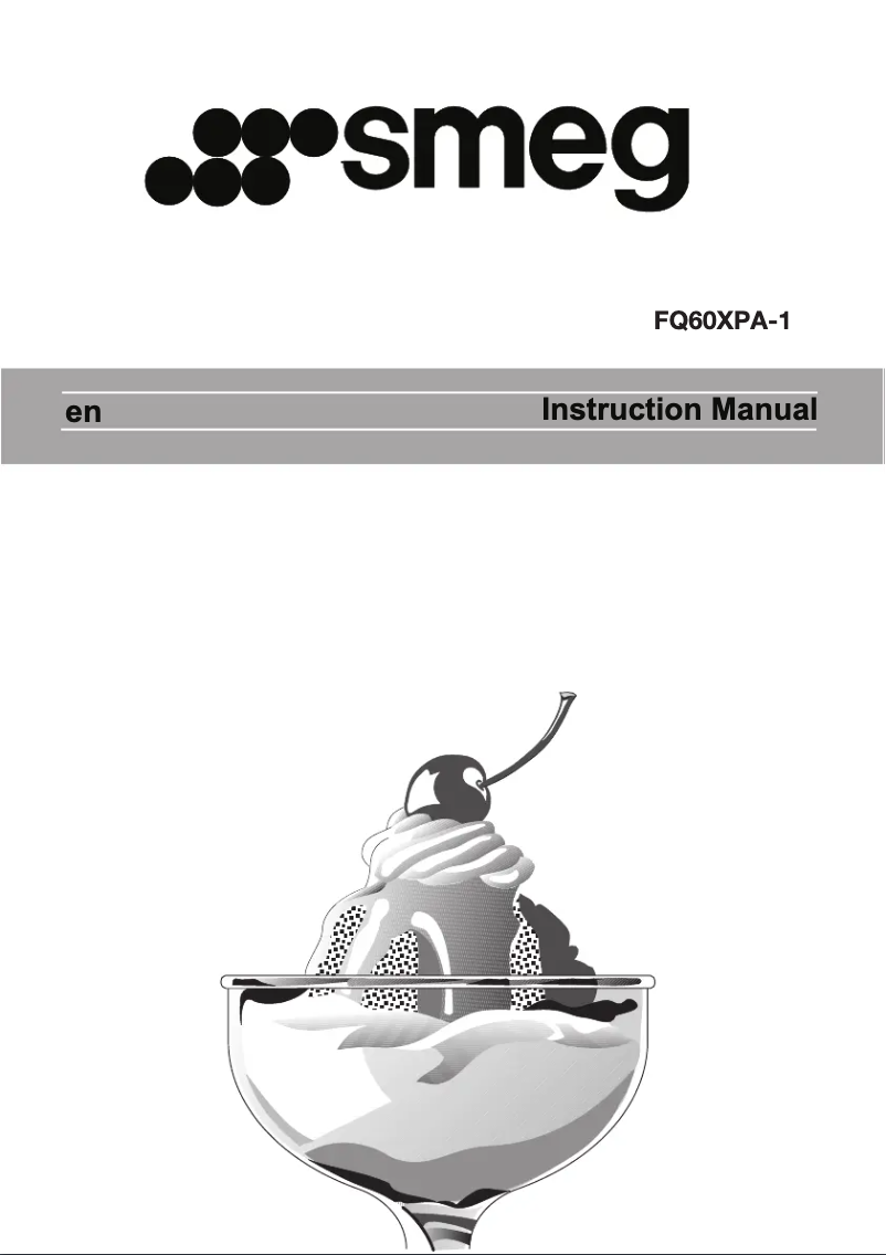 Page 1 de la notice Manuel utilisateur Smeg FQ60XPA