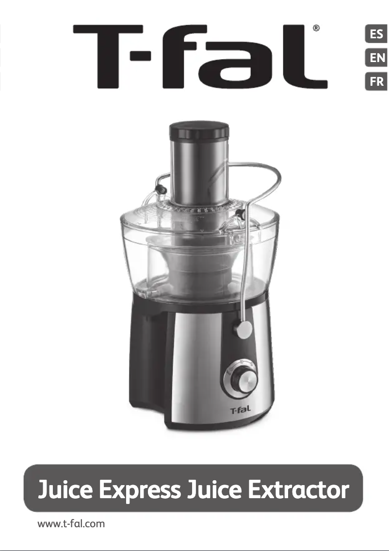 Page n°1 - Manuel utilisateur Tefal Juice Express ZE550D