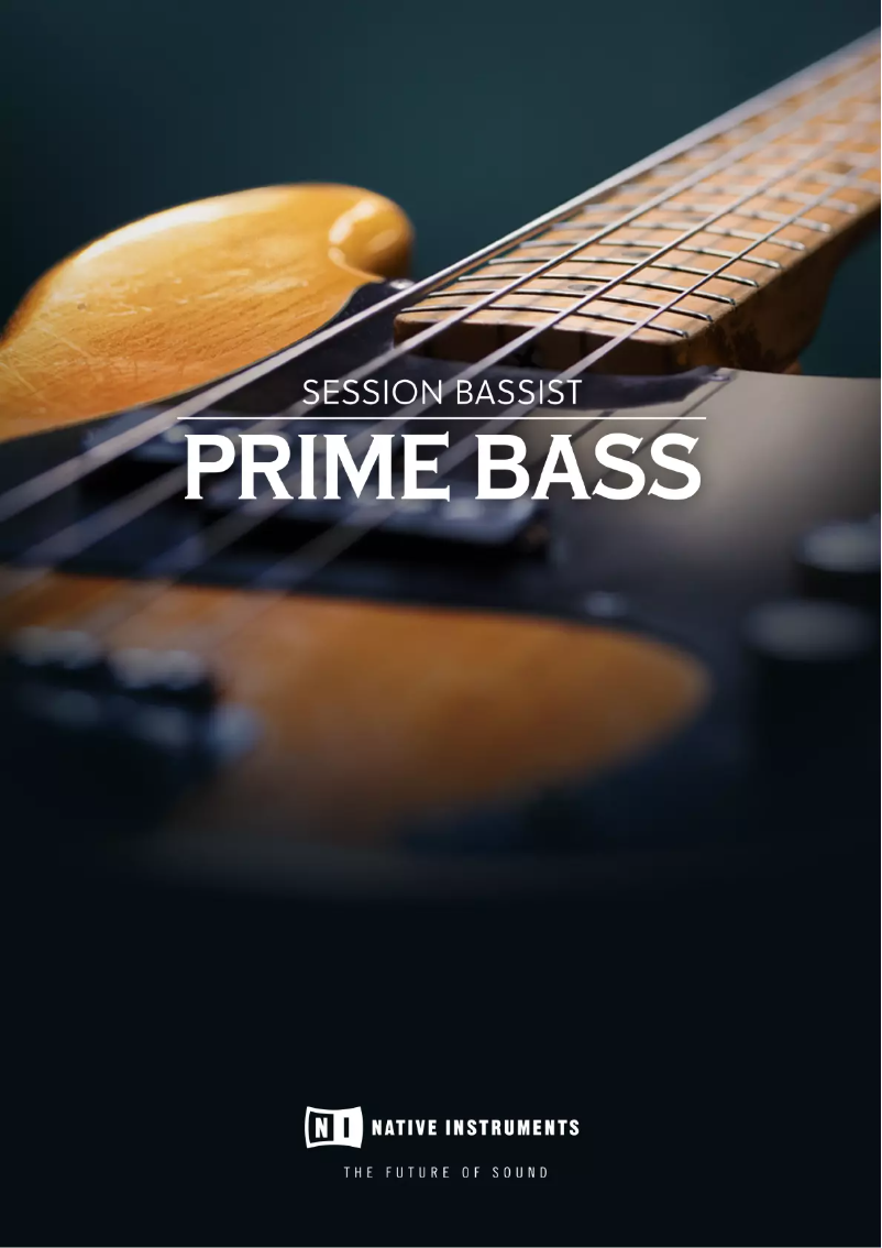 Page 1 de la notice Manuel utilisateur Native Instruments Session Bassist Prime Bass