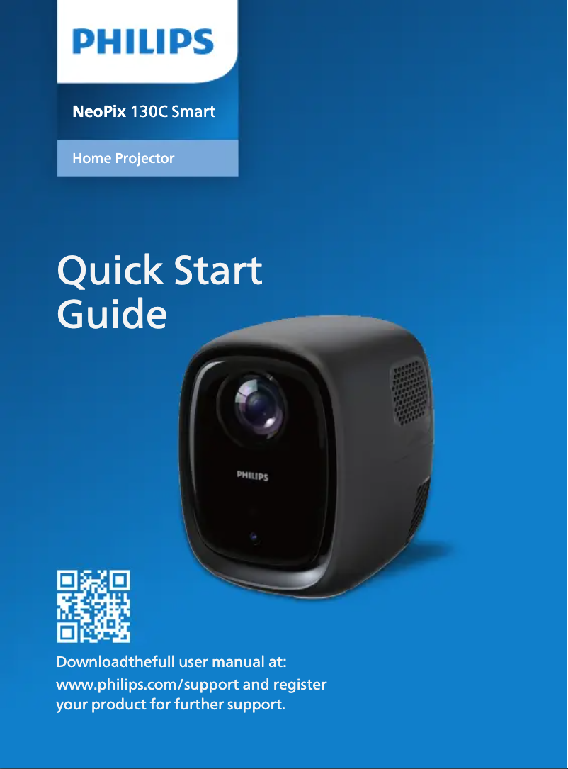 Page n°1 - Manuel utilisateur Philips NeoPix 130C Smart