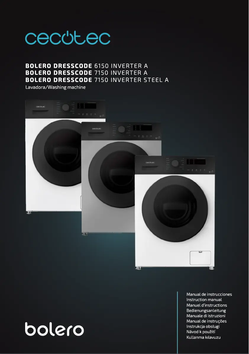 Page n°1 - Manuel utilisateur Cecotec Bolero DressCode 6150