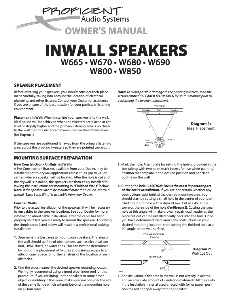 Image de la première page du manuel de l'appareil W850