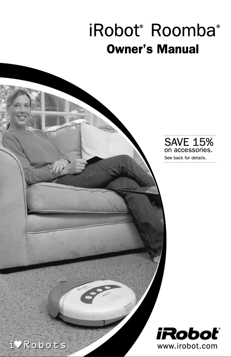 Page n°1 - Manuel utilisateur iRobot Roomba 2