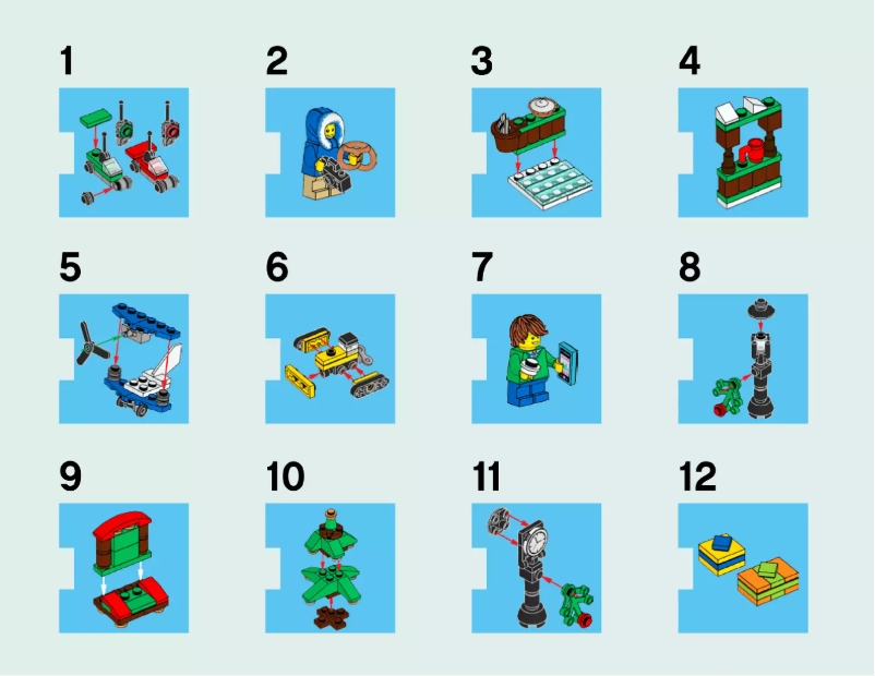 Page 1 de la notice Manuel utilisateur Lego City 60099