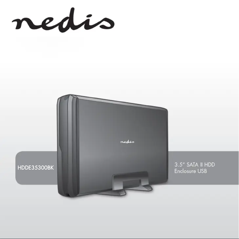 Page n°1 - Manuel utilisateur Nedis HDDE35300BK