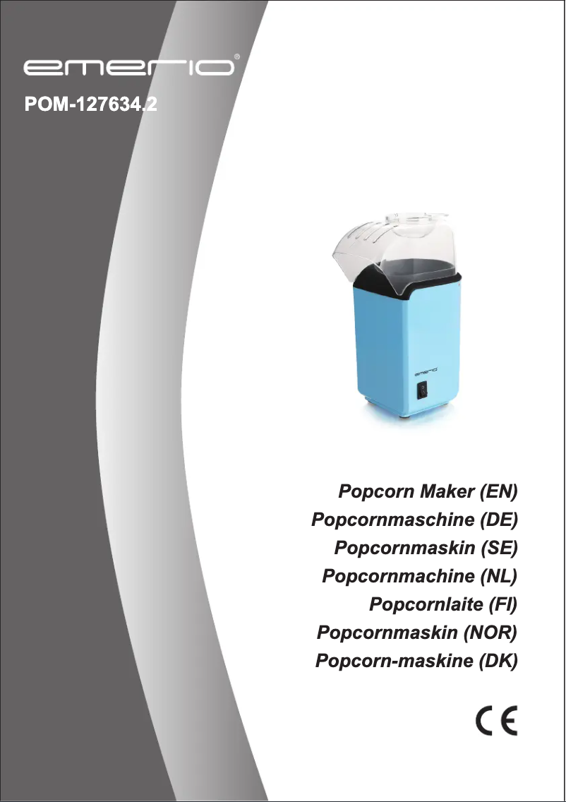 Page n°1 - Manuel utilisateur Emerio POM-127634