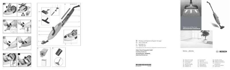 Image de la première page du manuel de l'appareil Flexa BHS4N3