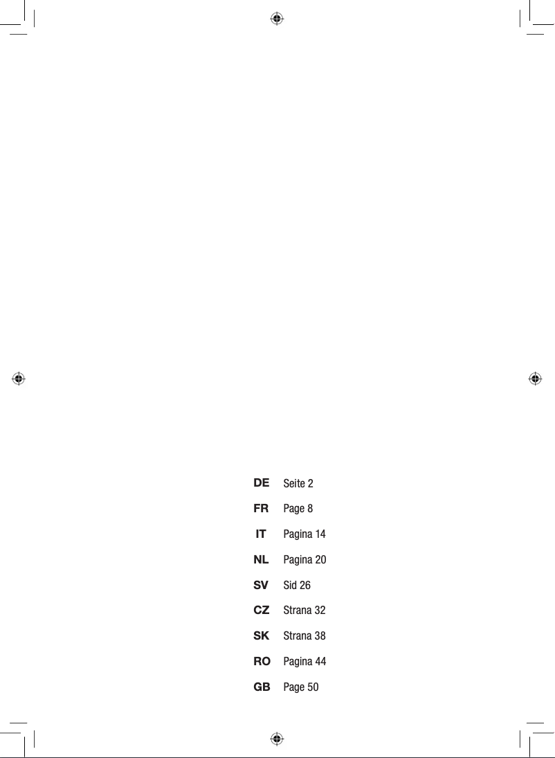 Image de la première page du manuel de l'appareil Imbatto