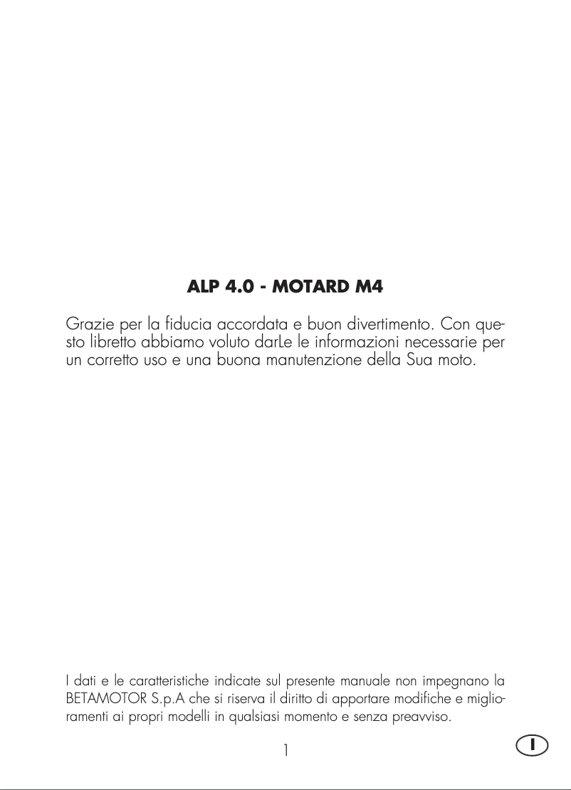Página 1 del manual Manual de usuario Beta ALP 4.0 (2011)