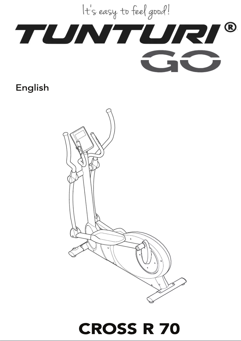 Página 1 del manual Manual de usuario Tunturi Go R 70