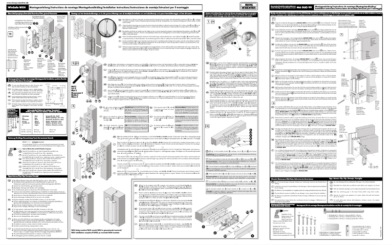 Image de la première page du manuel de l'appareil WinSafe WX 4