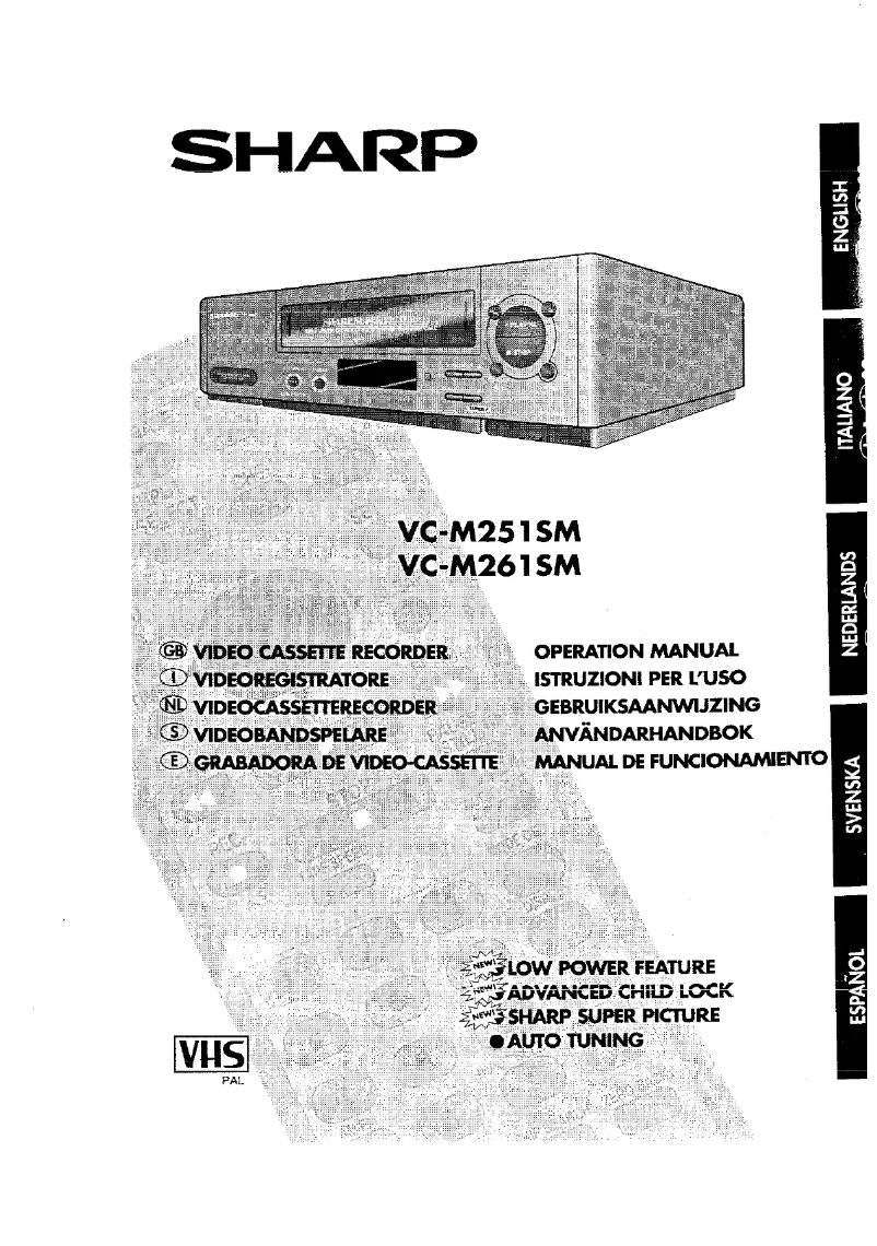 Image de la première page du manuel de l'appareil VC-M251