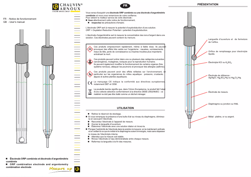 Image de la première page du manuel de l'appareil BRAG1