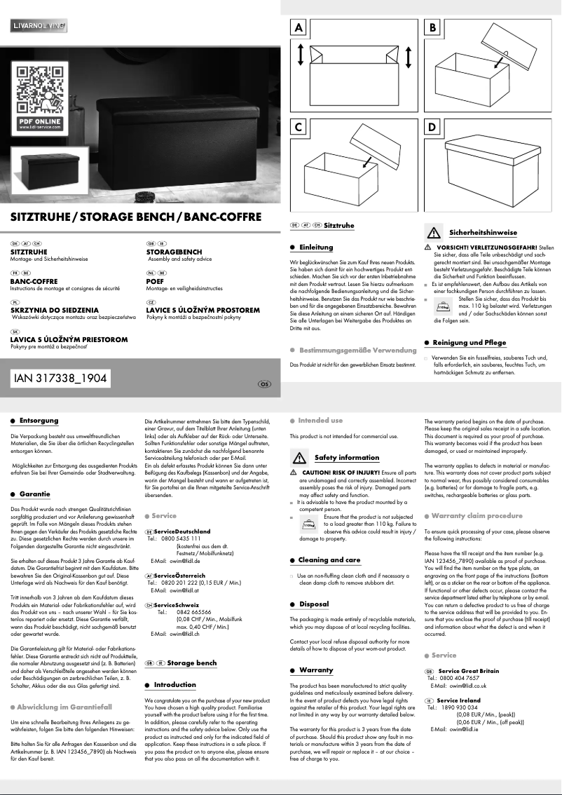 Image de la première page du manuel de l'appareil HG03945A