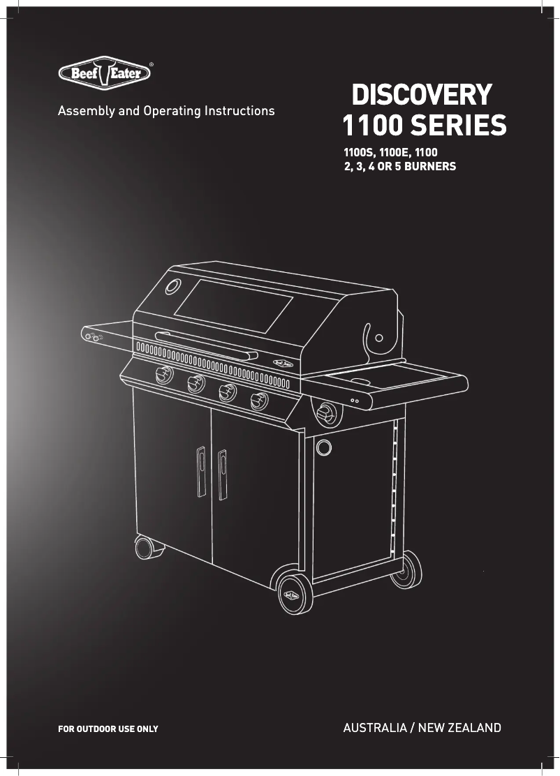 Page 1 de la notice Manuel utilisateur BeefEater BD16252