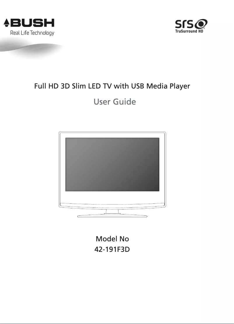 Image de la première page du manuel de l'appareil 42/191F3D