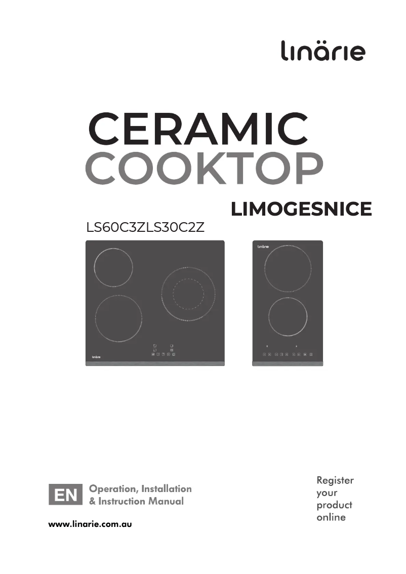 Page 1 de la notice Manuel utilisateur Linarie LS30C2Z