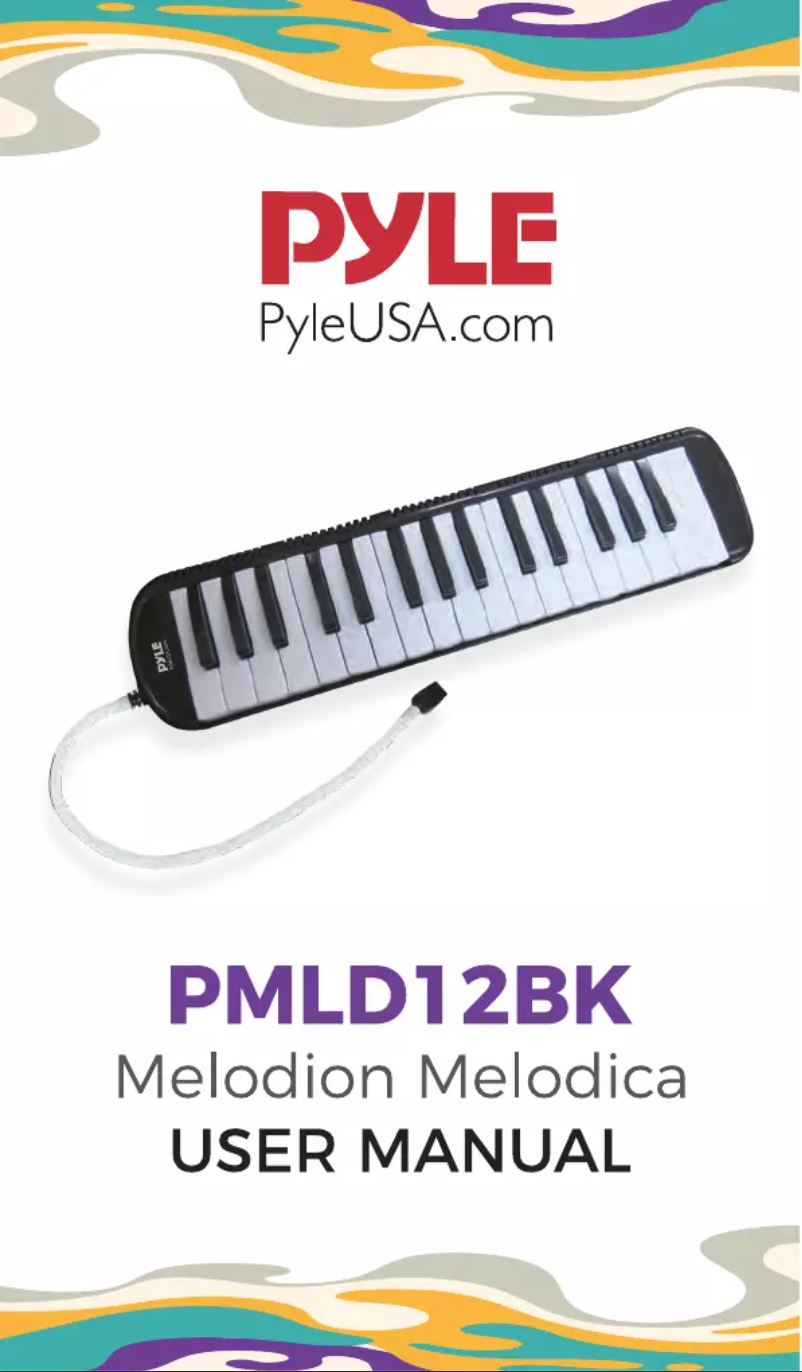 Page n°1 - Manuel utilisateur Pyle PMLD12BK