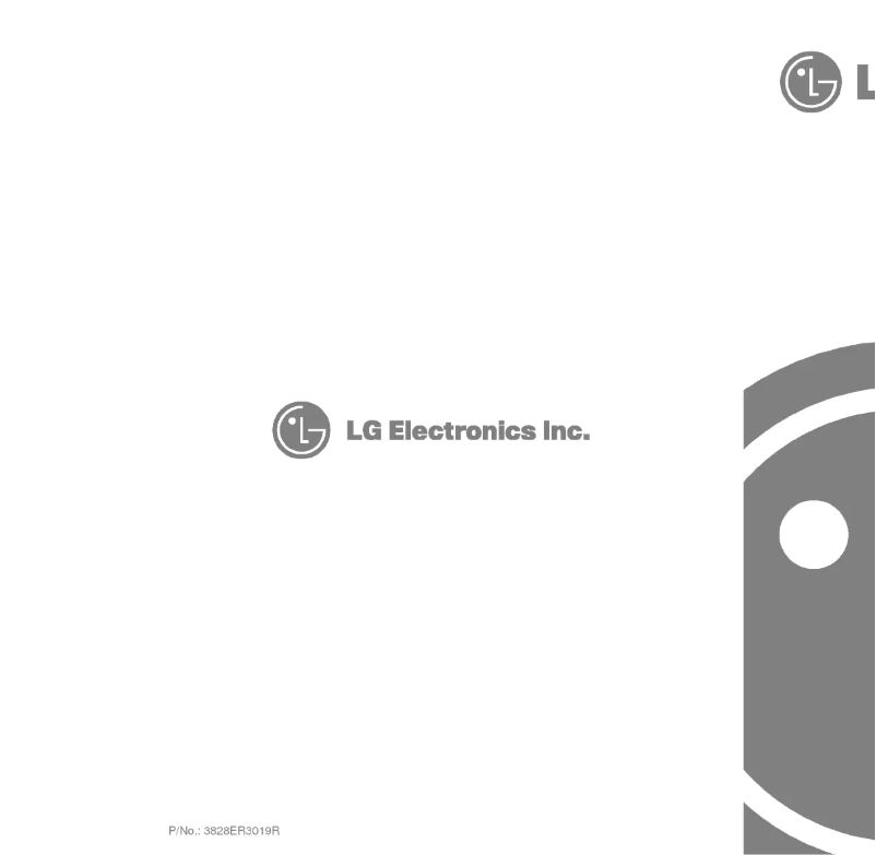 Page 1 de la notice Manuel utilisateur LG WD-11155FB