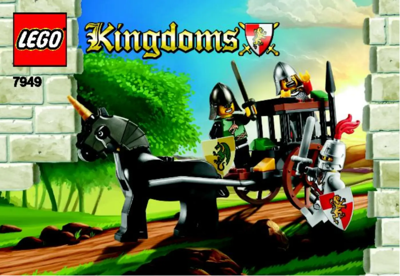 Page n°1 - Manuel utilisateur Lego Prison Carriage Rescue