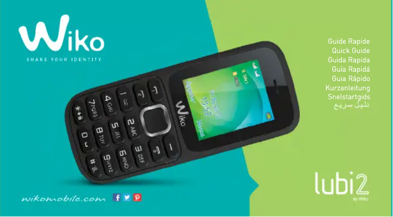 Image de la première page du manuel de l'appareil Lubi 2