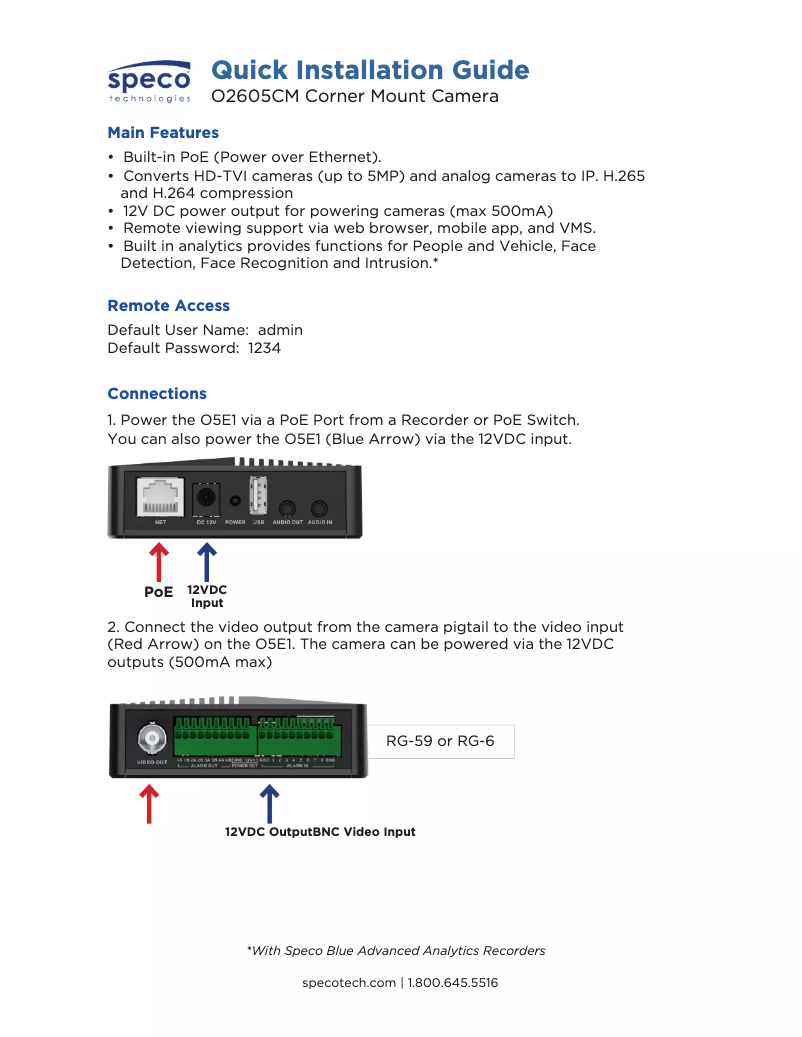 Image de la première page du manuel de l'appareil CVC605CMT1