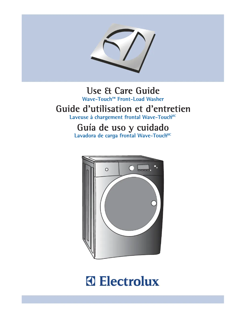 Page n°1 - Manuel utilisateur Electrolux EWFLS65IMB