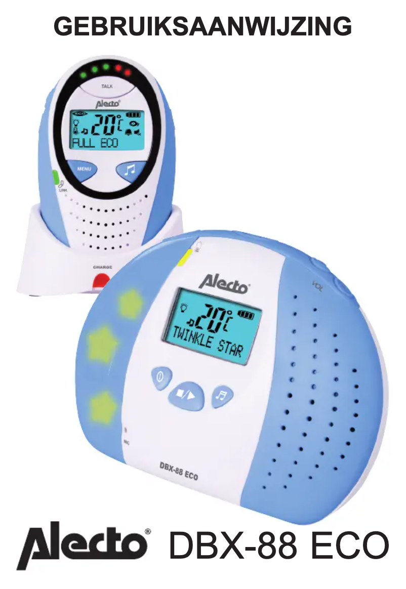 Page 1 de la notice Manuel utilisateur Alecto DBX-88 ECO