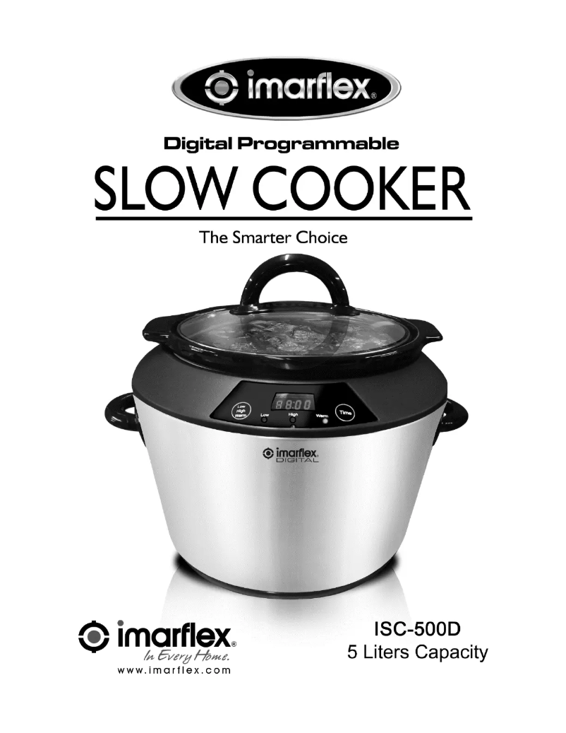 Image de la première page du manuel de l'appareil ISC-500D