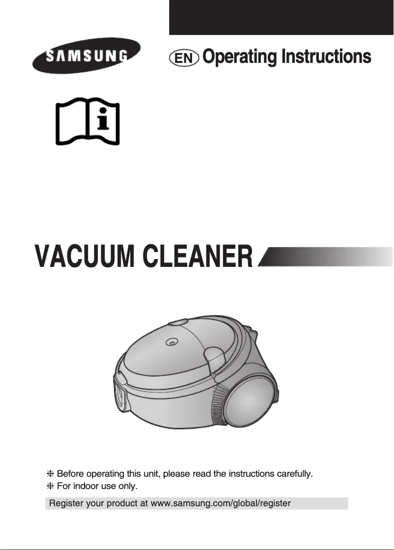 Page 1 de la notice Manuel utilisateur Samsung SC5355