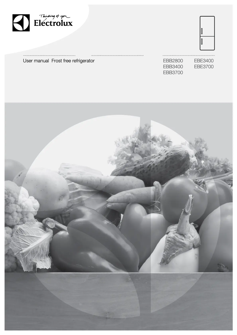 Página 1 del manual Manual de usuario Electrolux EBB2800PA