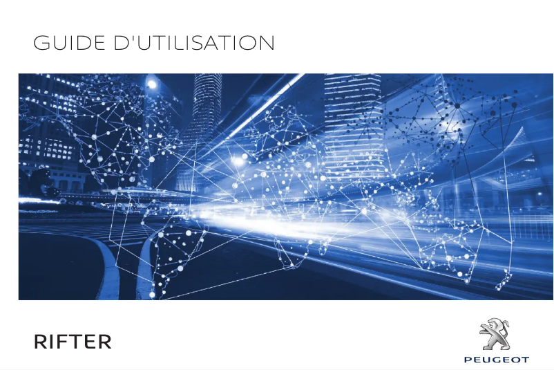 Page 1 de la notice Manuel utilisateur Peugeot Rifter (2019)