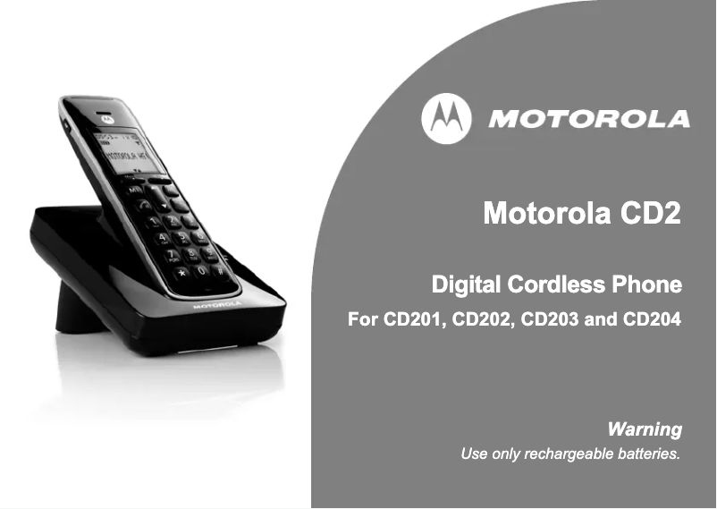 Imagen de la primera página del manual del dispositivo CD202 Duo