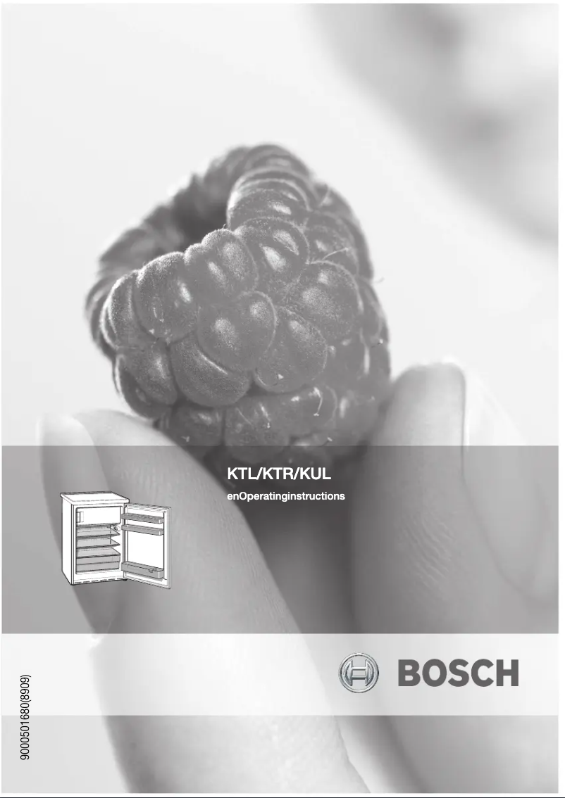 Page n°1 - Manuel utilisateur Bosch KTR14V21