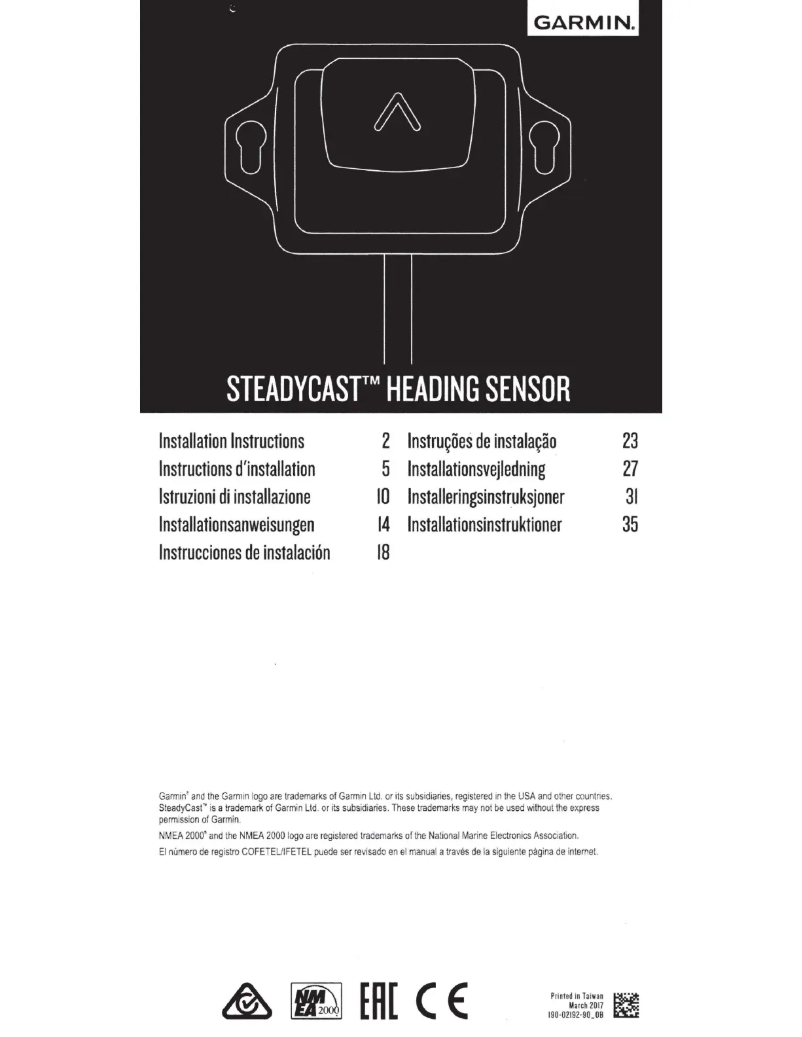 Image de la première page du manuel de l'appareil SteadyCast
