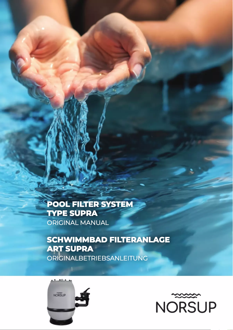 Image de la première page du manuel de l'appareil Supra