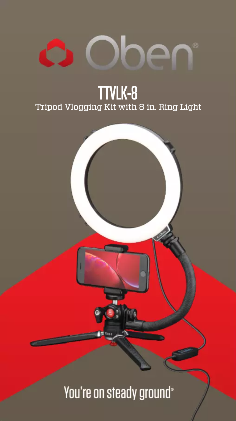 Page n°1 - Manuel utilisateur Oben TTVLK-8