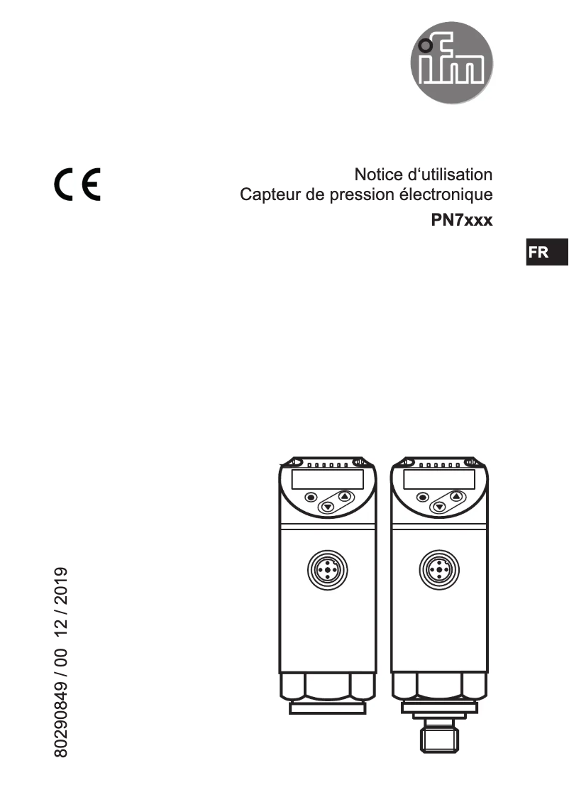 Image de la première page du manuel de l'appareil PN7560