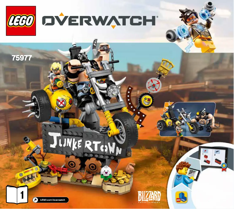 Page n°1 - Manuel utilisateur Lego Overwatch 75977