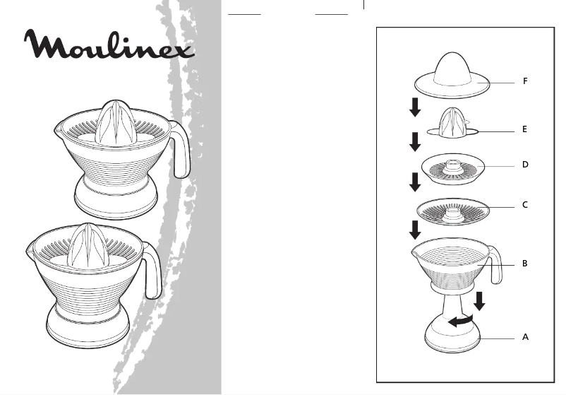 Image de la première page du manuel de l'appareil Vitapress BKB486